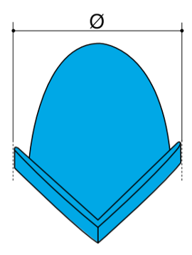 Poliedro - Sistemi protettivi in PE - Angolare 2 vie