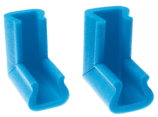 Poliedro - Sistemi protettivi in PE - Angolare 4 vie